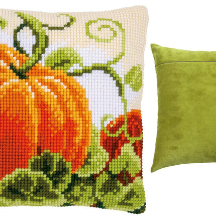 DIY Cross stitch cushion kit "Pumpkins"
