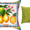 Needlepoint Pillow Kit "Lemons"