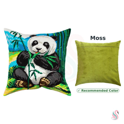 Needlepoint Pillow Kit "Panda"
