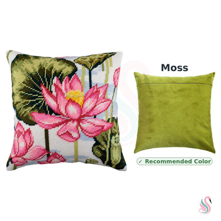Needlepoint Pillow Kit "Lotus"