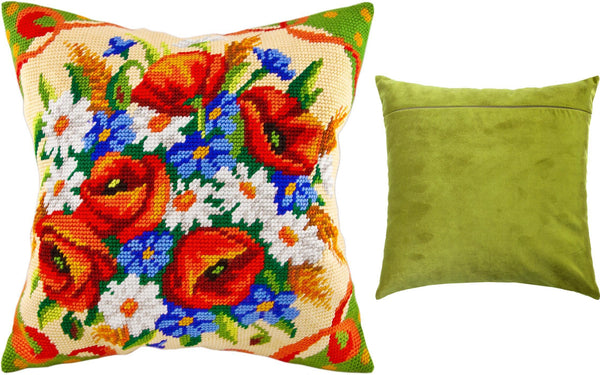 Needlepoint Pillow Kit 