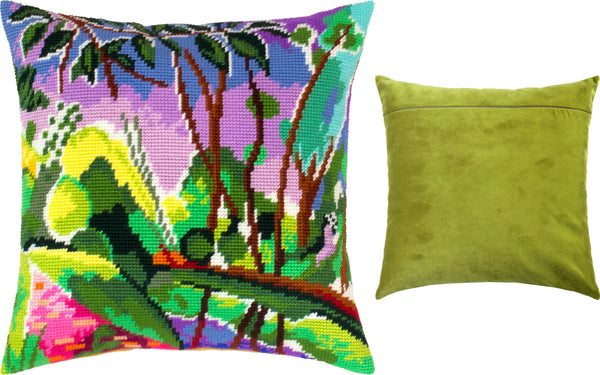 Needlepoint Pillow Kit 