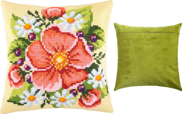 Cross Stitch Pillow Kit 