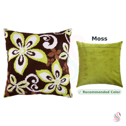Needlepoint Pillow Kit "Vanilla"