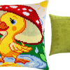 Cross Stitch Pillow Kit "Duckling"
