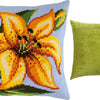 Cross Stitch Pillow Kit "Yellow Lily"