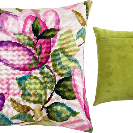 Needlepoint Pillow Kit "Magnolia"
