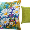 Needlepoint Pillow Kit "Meadow of Daisies"