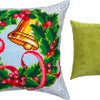 Needlepoint Pillow Kit "Advent Wreath"