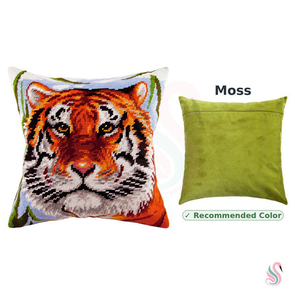 Needlepoint Pillow Kit "Tiger"