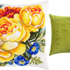 Needlepoint Pillow Kit "Lovely Roses"