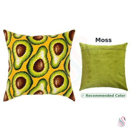 Needlepoint Pillow Kit "Avocados"