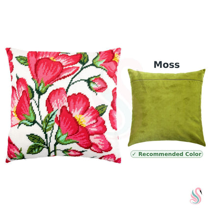 Needlepoint Pillow Kit "Mallow"