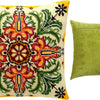 Needlepoint Pillow Kit "Kaleidoscope of Flowers"