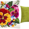 Needlepoint Pillow Kit "Violas"