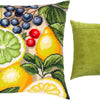 Needlepoint Pillow Kit "Fruit fiesta"