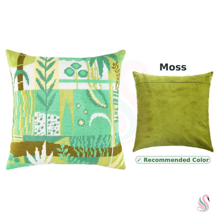 Needlepoint Pillow Kit "Bamboo"