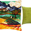 Needlepoint Pillow Kit "Mount Gaussier and Farm Saint Paul"