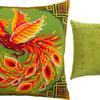 Needlepoint Pillow Kit "Chinese Bird"