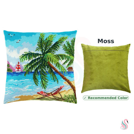Needlepoint Pillow Kit "Seychelles"