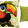 Cross Stitch Pillow Kit "Toucan"