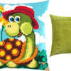 Cross Stitch Pillow Kit "Turtle"