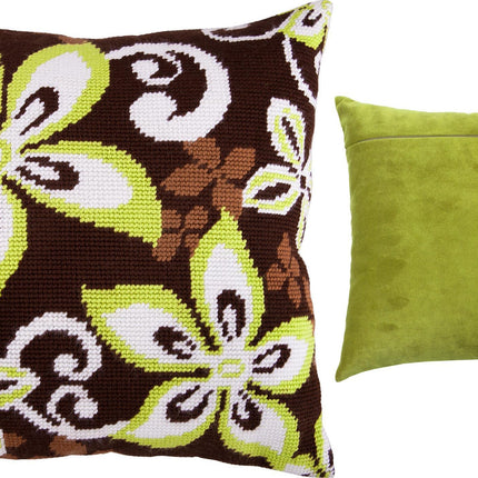 Needlepoint Pillow Kit "Vanilla"