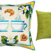 Needlepoint Pillow Kit "Lemon Tea"
