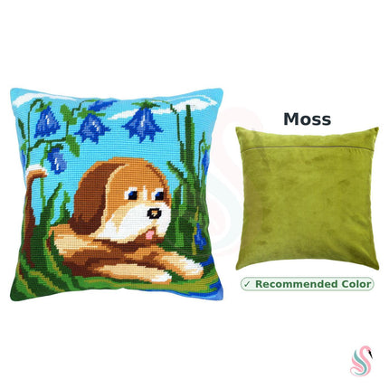 Needlepoint Pillow Kit "Puppy"
