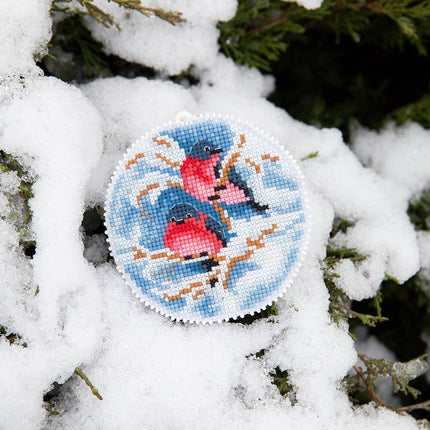 DIY Cross stitch kit "Winter evening"