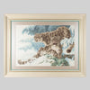 DIY Counted Cross Stitch Kit "Panthers on the snow"