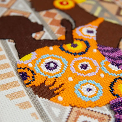 Counted Cross Stitch Kit "Flower of desert"