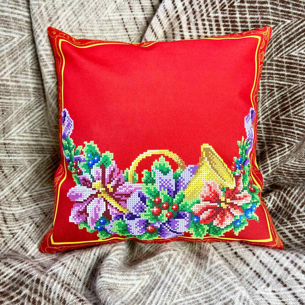 DIY Bead embroidery cushion cover kit 