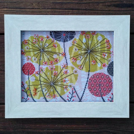 Counted Cross Stitch Kit "Sunny dandelions"