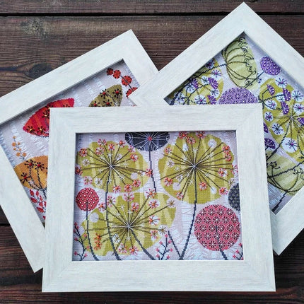 Counted Cross Stitch Kit "Sunny dandelions"