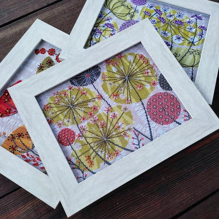 Counted Cross Stitch Kit "Sunny dandelions"
