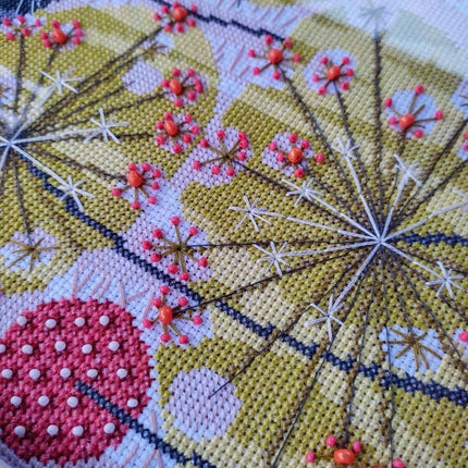 Counted Cross Stitch Kit "Sunny dandelions"