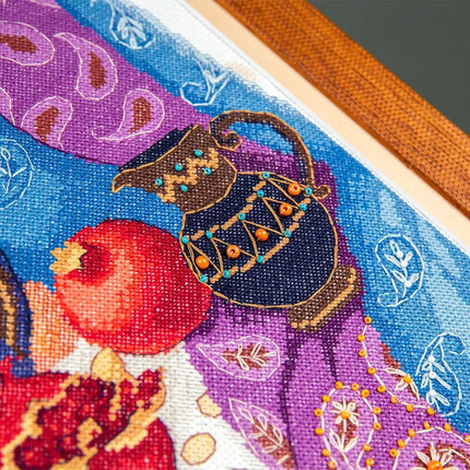 Counted Cross Stitch Kit "East still life"
