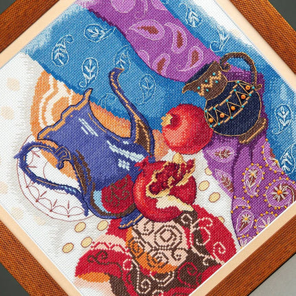 Counted Cross Stitch Kit "East still life"