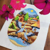 Counted Cross Stitch Kit "On water meadows"