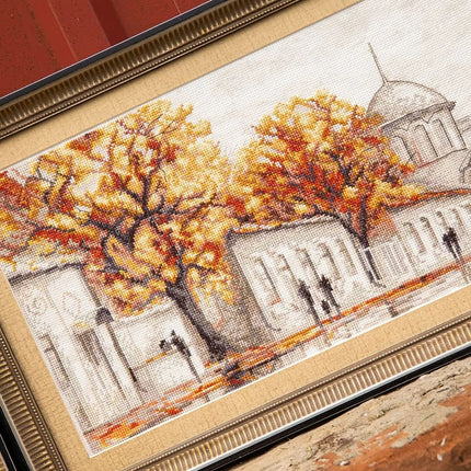 DIY Counted Cross Stitch Kit "Rainy day"