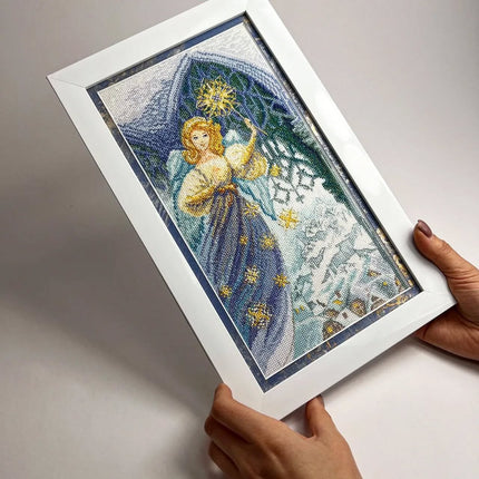 DIY Counted Cross Stitch Kit "Fairy of winter"