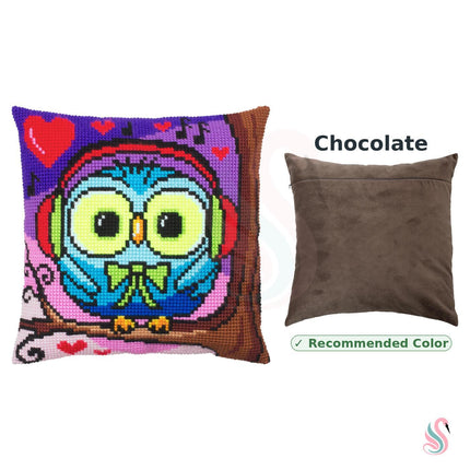 Cross Stitch Pillow Kit "Little Owl"