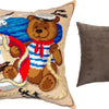 Needlepoint Pillow Kit "Bear the Sailor"