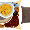 Needlepoint Pillow Kit "Morning coffee"