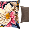 Cross Stitch Pillow Kit "Peonies"