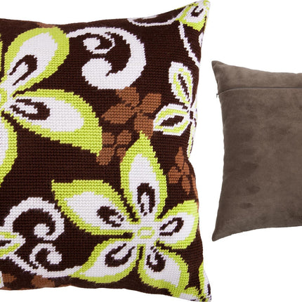 Needlepoint Pillow Kit "Vanilla"