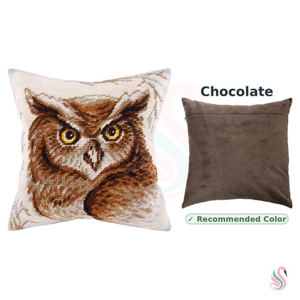 Needlepoint Pillow Kit "Eagle-Owl"