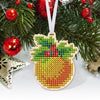 Christmas Bead Embroidery Kit Christmas toys Set 5 pcs Christmas tree toys
