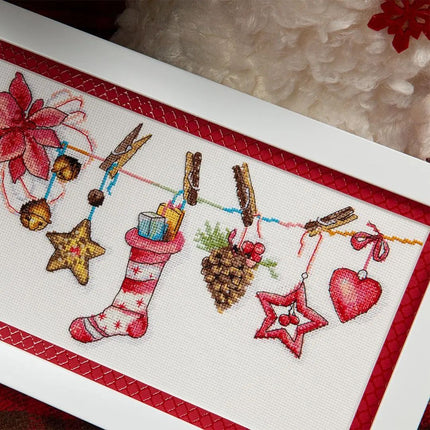 DIY Counted Cross Stitch Kit "Festive mood"